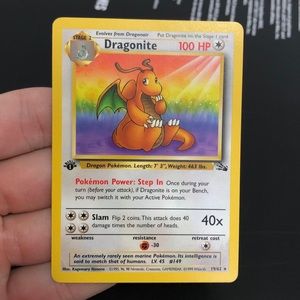 First Edition Pokémon NM
